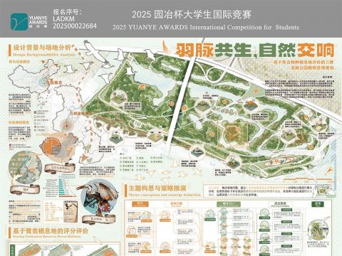 羽脉共生，自然交响——基于焦点物种栖息地评价的三桥湿地公园植物景观规划