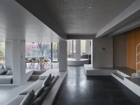 KiKi建筑设计事务所 | 泥土的温度，向下扎根的家