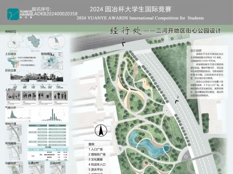 经行处——二河开地区街心公园设计