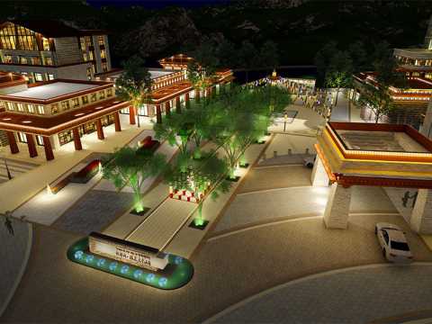 新都桥摄影天堂小镇