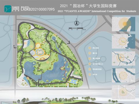 山与水之歌——福州市中庚城小区公园景观设计