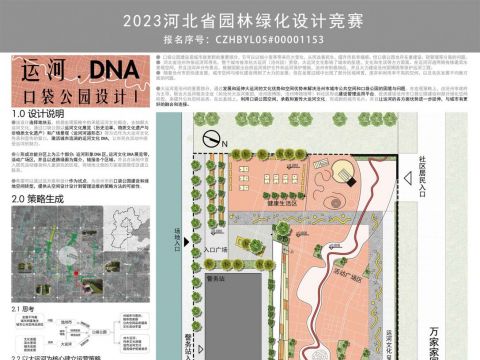 “ 运河 . DNA ”口袋公园设计