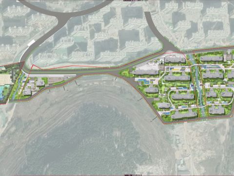 鲁能花山峪地块 B 房地产开发建设项目景观设计项目