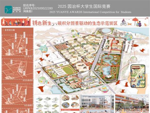 锈色新生——碳积分图景驱动的生态示范街区