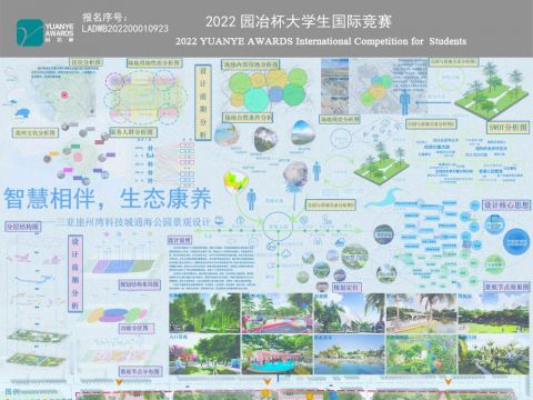 智慧相伴，生态康养——三亚崖州湾科技城通海公园景观设计