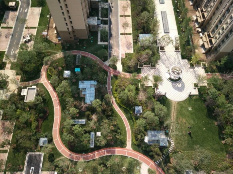 潮白河孔雀城雅琴园(窝坨82亩)景观园林工程