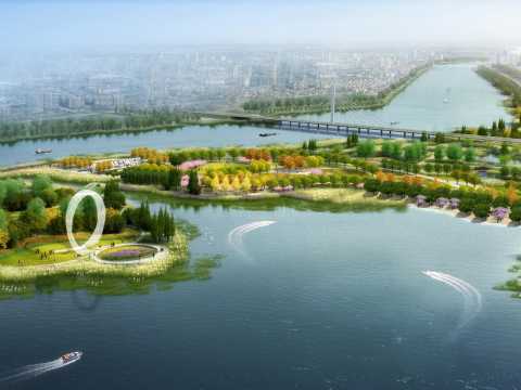 年轻的公园、怀远的绿肺——怀远县园林绿化PPP项目老鼋塘湿地公园工程