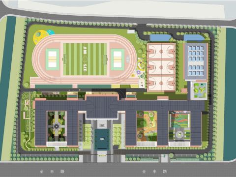 无锡市五爱小学雪枫分校景观设计