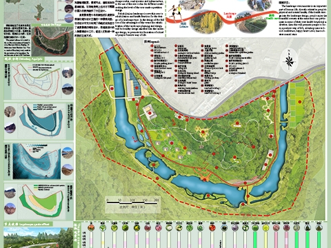 北京市怀柔区一渡河村滨水景观规划设计