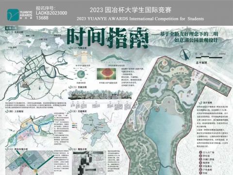 时间指南——基于全龄友好理念下的三明如意湖公园景观设计