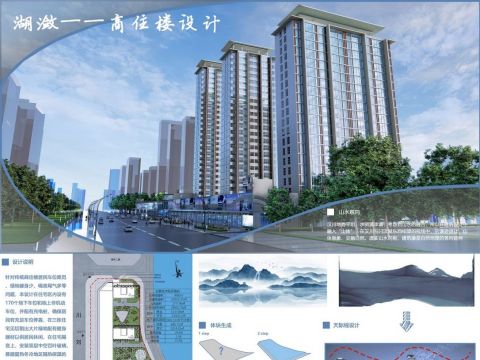 湖潋——商住楼设计