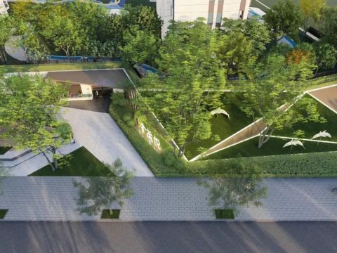 金茂·岳茂苑项目2#地块（网挂3#地块）园林景观工程