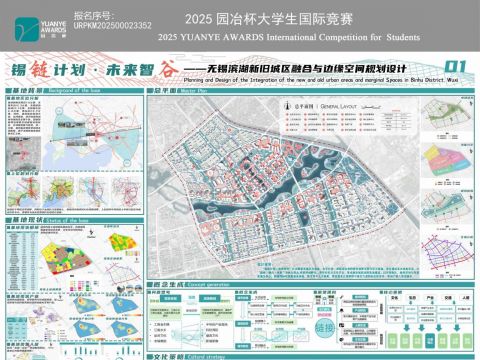 锡链计划·未来智谷——无锡滨湖新旧城区融合与边缘空间规划设计