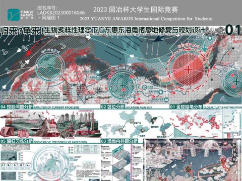 归来？龟来！生物多样性理念下广东惠东海龟栖息地修复与规划设计