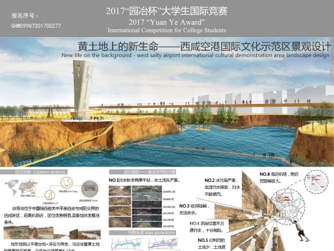 黄土地上的新生命——西咸空港国际文化示范区景观设计