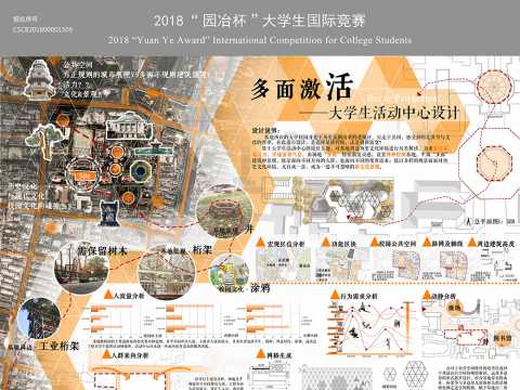 多面激活——大学生活动中心设计