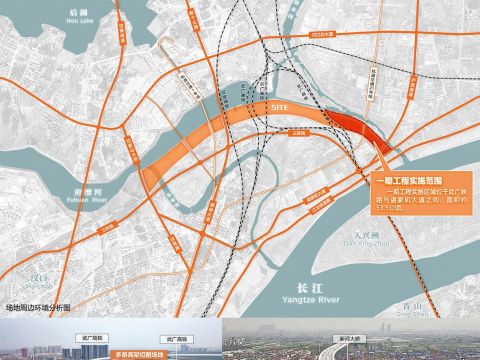 武汉长江支流府澴河出口河段综合整治工程（一期）