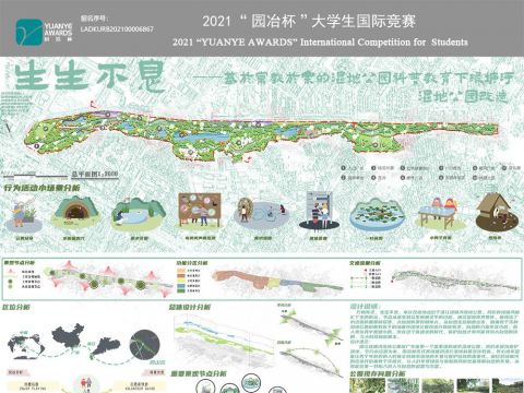 生生不息——基于寓教于乐的湿地公园科普教育下绿塘河湿地公园改造