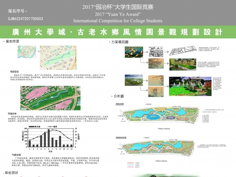 广州大学城古老水乡风情园景观规划设计