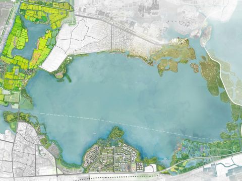 长三角一体化示范区环元荡滨水景观设计