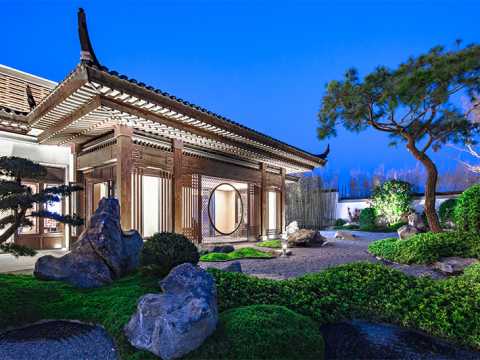 茂名海滨新区展示区景观工程