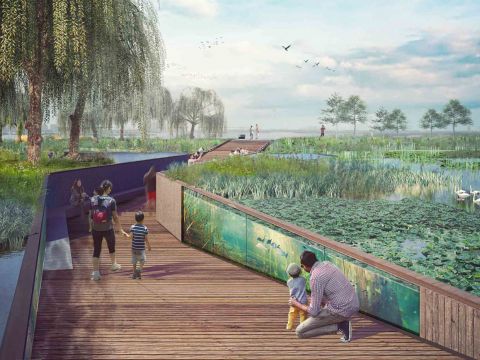 武汉中法半岛小镇生态修复规划设计