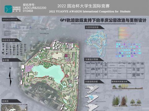 GPS轨迹数据支持下的丰庆公园改造与更新设计